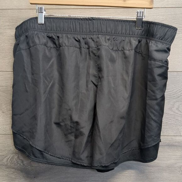 Athletic Works Black Mesh Running Shorts Women's Plus Size XXXL - Picture 6 of 10